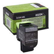 Lexmark 802S (80C2SK0) - toner, black (crni)