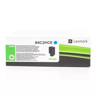 Lexmark 84C2HCE - toner, cyan (azurni) Lexmark 84C2HCE - toner, cyan (azurni)