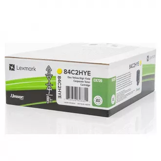 Lexmark 84C2HYE - toner, yellow (žuti)