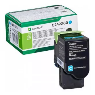 Lexmark C242XC0 - toner, cyan (azurni)
