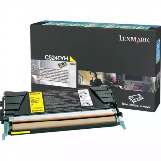 Lexmark C5240YH - toner, yellow (žuti) Lexmark C5240YH - toner, yellow (žuti)