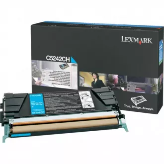 Lexmark C5242CH - toner, cyan (azurni)