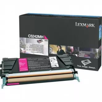 Lexmark C5242MH - toner, magenta (purpurni) Lexmark C5242MH - toner, magenta (purpurni)