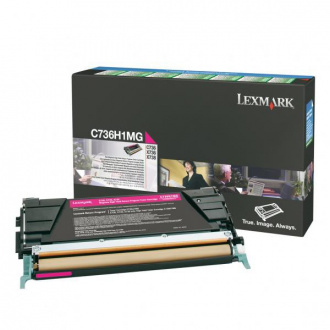 Lexmark C736H1MG - toner, magenta (purpurni)
