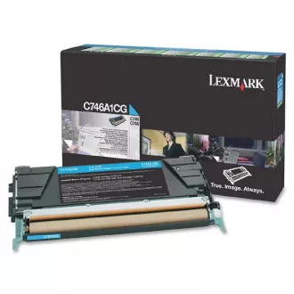 Lexmark C746 (C746A1CG) - toner, cyan (azurni)