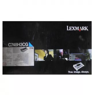 Lexmark C748H3CG - toner, cyan (azurni)