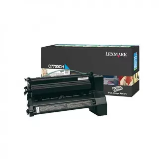 Lexmark C7700CH - toner, cyan (azurni)