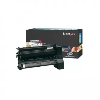 Lexmark C7700MS - toner, magenta (purpurni)