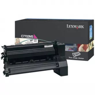 Lexmark C7702MS - toner, magenta (purpurni)