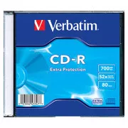 Verbatim CD-R, 43347, DataLife, 1-pack, 700MB, Extra Protection, 52x, 80min., tanka kutija, za arhiviranje podataka
