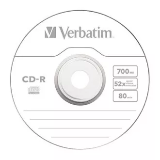 Verbatim CD-R, 43725, Extra Protection, 10-pack, 700MB, 52x, 80min., 12cm, bez mogućnosti printanja, omot, za arhiviranje podataka