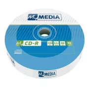 MyMedia CD-R, 69204, 10 paketa, 700 MB, 52x, 80 min., 12 cm, bez mogućnosti ispisa, omot, Standard, za arhiviranje podataka
