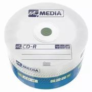 MyMedia CD-R, 69201, 50 paketa, 700 MB, 52x, 80 min., 12 cm, bez mogućnosti ispisa, omot, Standard, za arhiviranje podataka