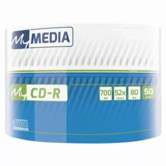 MyMedia CD-R, 69201, 50 paketa, 700 MB, 52x, 80 min., 12 cm, bez mogućnosti ispisa, omot, Standard, za arhiviranje podataka MyMedia CD-R, 69201, 50 paketa, 700 MB, 52x, 80 min., 12 cm, bez mogućnosti ispisa, omot, Standard, za arhiviranje podataka