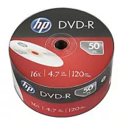 HP DVD-R, DME00070-3, 69303, 4.7GB, 16x, bulk, 50-pack, bez mogućnosti printanja, 12cm, za arhiviranje podataka