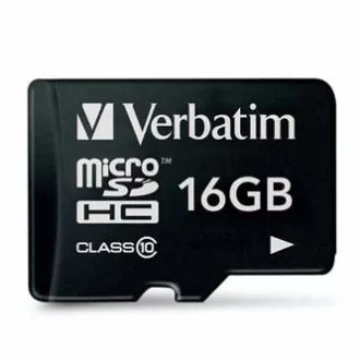 Verbatim memorijska kartica Micro Secure Digital Card Premium, 16 GB, micro SDHC, 44010, UHS-I U1 (klasa 10) Verbatim memorijska kartica Micro Secure Digital Card Premium, 16 GB, micro SDHC, 44010, UHS-I U1 (klasa 10)