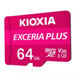 Kioxia memorijska kartica Exceria Plus (M303), 64 GB, microSDXC, LMPL1M064GG2, UHS-I U3 (klasa 10), NA AKCIJI Kioxia memorijska kartica Exceria Plus (M303), 64 GB, microSDXC, LMPL1M064GG2, UHS-I U3 (klasa 10), NA AKCIJI