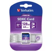 Verbatim Secure Digital Card Premium U1 memorijska kartica, 128 GB, SDXC, 44025, UHS-I U1 (klasa 10)