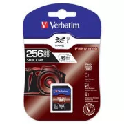 Verbatim Secure Digital Card Premium U1 memorijska kartica, 256 GB, SDXC, 44026, UHS-I U1 (klasa 10)