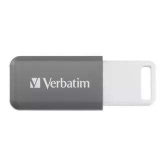 Verbatim USB flash pogon, USB 2.0, 128GB, DataBar, sivi, 49456, za arhiviranje podataka