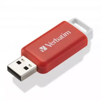 Verbatim USB flash pogon, USB 2.0, 16GB, DataBar, crveni, 49453, za arhiviranje podataka