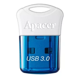 Apacer USB flash pogon, USB 3.0, 32 GB, AH157, plavi, AP32GAH157U-1, USB A, s poklopcem, RASPRODAJA