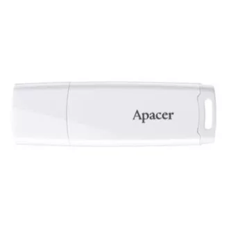 Apacer USB flash disk, USB 2.0, 32GB, AH336, bijeli, AP32GAH336W-1, USB A, s poklopcem