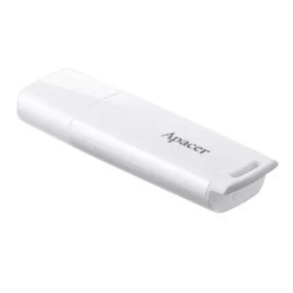 Apacer USB flash disk, USB 2.0, 32GB, AH336, bijeli, AP32GAH336W-1, USB A, s poklopcem
