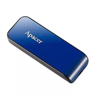 Apacer USB flash pogon, USB 2.0, 32GB, AH334, plavi, AP32GAH334U-1, USB A, s uvlačivim konektorom