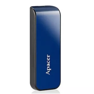 Apacer USB flash pogon, USB 2.0, 32GB, AH334, plavi, AP32GAH334U-1, USB A, s uvlačivim konektorom