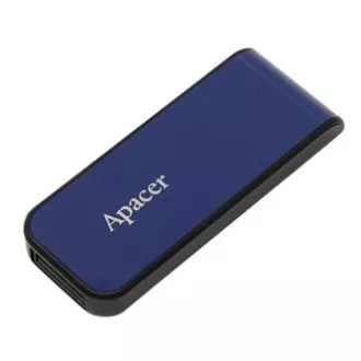 Apacer USB flash pogon, USB 2.0, 32GB, AH334, plavi, AP32GAH334U-1, USB A, s uvlačivim konektorom