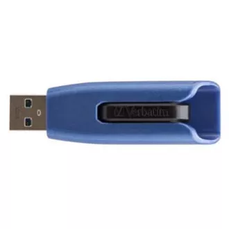 Verbatim USB flash pogon, USB 3.0, 32 GB, V3 MAX, Store N Go, plavi, 49806, USB A, s uvlačivim priključkom