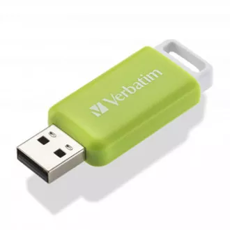 Verbatim USB flash disk, USB 2.0, 32GB, DataBar, zelena, 49454, za arhiviranje podataka