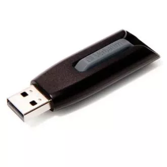 Verbatim USB flash pogon, USB 3.0, 64 GB, V3, Store N Go, crni, 49174, USB A, s uvlačivim priključkom