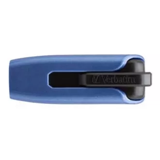 Verbatim USB flash pogon, USB 3.0, 64GB, V3 MAX, Store N Go, plavi, 49807, USB A, s uvlačivim konektorom Verbatim USB flash pogon, USB 3.0, 64GB, V3 MAX, Store N Go, plavi, 49807, USB A, s uvlačivim konektorom