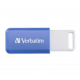 Verbatim USB flash pogon, USB 2.0, 64GB, DataBar, plavi, 49455, za arhiviranje podataka