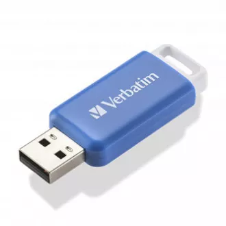 Verbatim USB flash pogon, USB 2.0, 64GB, DataBar, plavi, 49455, za arhiviranje podataka