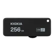 Kioxia USB flash pogon, USB 3.0, 256GB, Yamabiko U365, Yamabiko U365, crni, LU365K256GG4