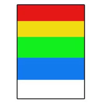 Naljepnice s logotipom 210 mm x 297 mm, A4, mat, miješane boje, 1 naljepnica, 180 g/m2, pakiranje od 25 komada, za inkjet i laserske pisače