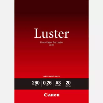Canon LU-101 foto papir, LU-101, foto papir, sjajni, 6211B007, bijeli, A3, 260 g/m2, 20 kom, inkjet Canon LU-101 foto papir, LU-101, foto papir, sjajni, 6211B007, bijeli, A3, 260 g/m2, 20 kom, inkjet