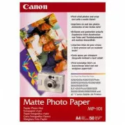 Canon mat foto papir, MP-101 A4, foto papir, mat, 7981A005, bijeli, A4, 170 g/m2, 50 kom, inkjet