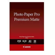 Canon foto papir premium mat, PM-101, foto papir, mat, 8657B006, bijeli, A3, 210 g/m2, 20 kom, inkjet