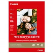 Canon Photo Paper Plus Glossy, PP-201 A4, foto papir, sjajni, 2311B019, bijeli, A4, 260 g/m2, 20 kom, inkjet