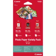 Canon foto papir raznih veličina VP-101, VP-101, foto papir, 5x PP201, 5x SG201, 10x GP501 sjajni tip, 0775B078, bijeli, 10x15 cm, 4x6"