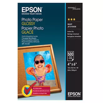 Epson foto papir, C13S042549, foto papir, sjajni, bijeli, 10x15cm, 4x6", 200 g/m2, 500 kom, inkjet Epson foto papir, C13S042549, foto papir, sjajni, bijeli, 10x15cm, 4x6", 200 g/m2, 500 kom, inkjet
