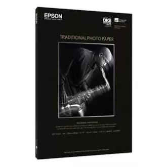 Epson Traditional Photo Paper, C13S045051, foto papir, saten, bijeli, A3+, 330 g/m2, 25 kom, inkjet Epson Traditional Photo Paper, C13S045051, foto papir, saten, bijeli, A3+, 330 g/m2, 25 kom, inkjet