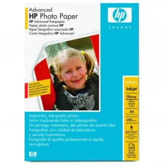 HP Advanced Glossy Photo Paper, Q5456A, foto papir, sjajni, napredni tip bijeli, A4, 250 g/m2, 25 kom, inkjet HP Advanced Glossy Photo Paper, Q5456A, foto papir, sjajni, napredni tip bijeli, A4, 250 g/m2, 25 kom, inkjet