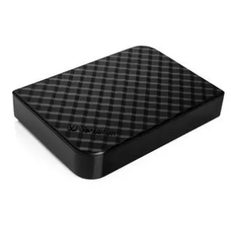 Verbatim vanjski tvrdi disk, Store N Save, 3,5", USB 3.0 (3.2 Gen 1), 4TB, 47685, crni Verbatim vanjski tvrdi disk, Store N Save, 3,5", USB 3.0 (3.2 Gen 1), 4TB, 47685, crni