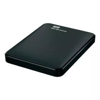Western Digital vanjski tvrdi disk, Elements Portable, 2,5", USB 3.0 (3.2 Gen 1), 1 TB, WDBUZG0010BBK, crni