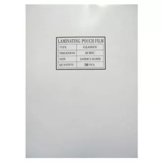 Laminacija folije, A4, 80mic, antistatik, 100 kom